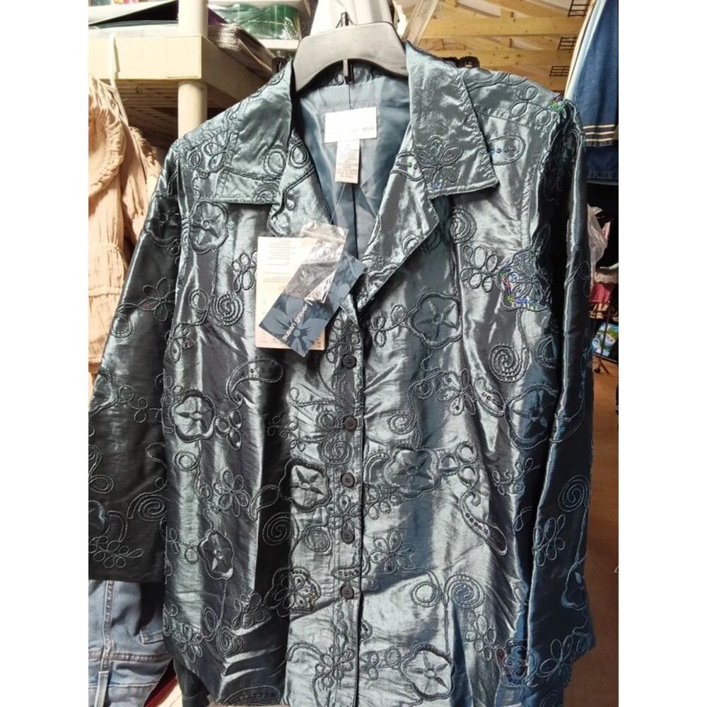 NW-1 Susan Graver Designer  tank top and Jacket